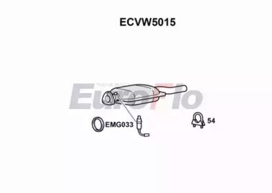 Катализатор (EuroFlo: ECVW5015)