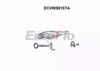 Катализатор (EuroFlo: ECVW5015TA)