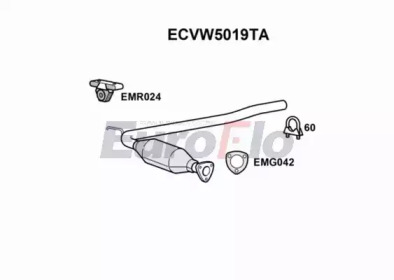 Катализатор (EuroFlo: ECVW5019TA)