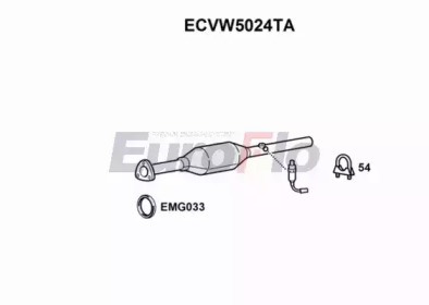 Катализатор (EuroFlo: ECVW5024TA)