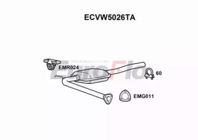 Катализатор (EuroFlo: ECVW5026TA)