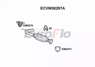 Катализатор (EuroFlo: ECVW5029TA)