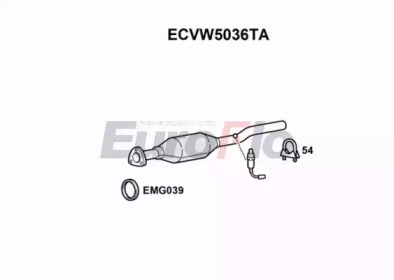 Катализатор (EuroFlo: ECVW5036TA)