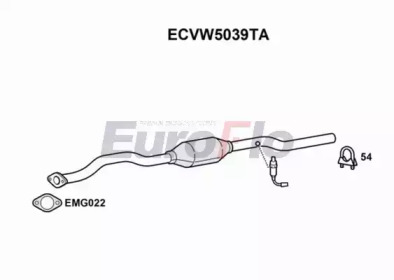 Катализатор (EuroFlo: ECVW5039TA)