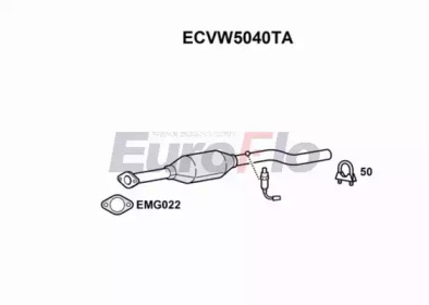 Катализатор (EuroFlo: ECVW5040TA)