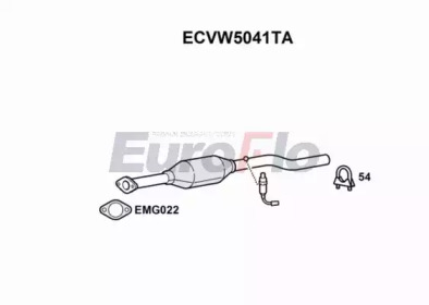 Катализатор (EuroFlo: ECVW5041TA)