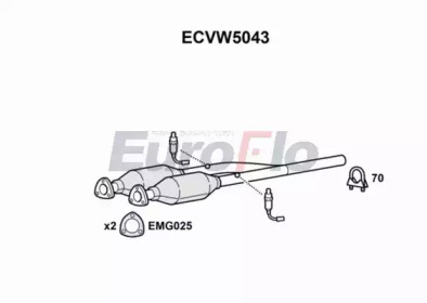 Катализатор (EuroFlo: ECVW5043)