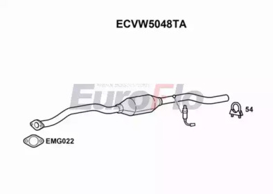 Катализатор (EuroFlo: ECVW5048TA)