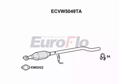 Катализатор (EuroFlo: ECVW5049TA)