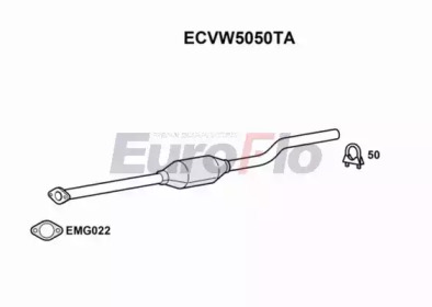 Катализатор (EuroFlo: ECVW5050TA)