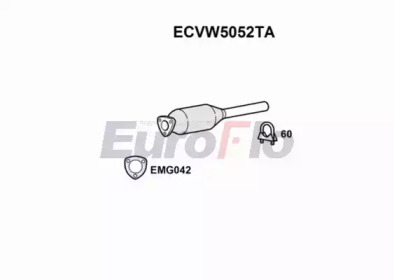 Катализатор (EuroFlo: ECVW5052TA)