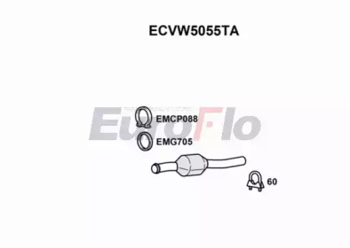 Катализатор (EuroFlo: ECVW5055TA)