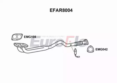 Трубка (EuroFlo: EFAR8004)