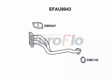 Трубка (EuroFlo: EFAU8043)