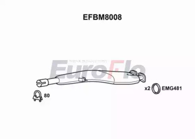 Трубка (EuroFlo: EFBM8008)