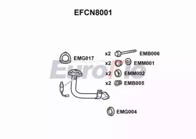 Трубка (EuroFlo: EFCN8001)