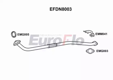 Трубка (EuroFlo: EFDN8003)