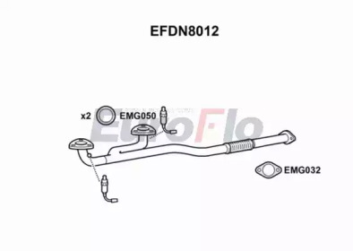 Трубка (EuroFlo: EFDN8012)
