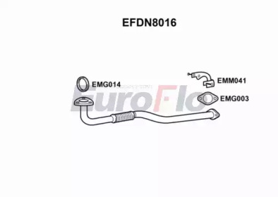 Трубка (EuroFlo: EFDN8016)