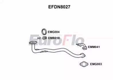 Трубка (EuroFlo: EFDN8027)