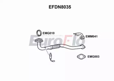 Трубка (EuroFlo: EFDN8035)