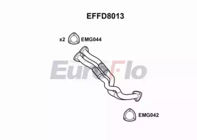 Трубка (EuroFlo: EFFD8013)