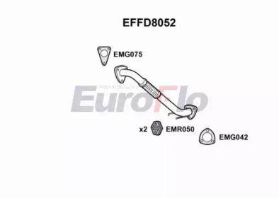 Трубка (EuroFlo: EFFD8052)