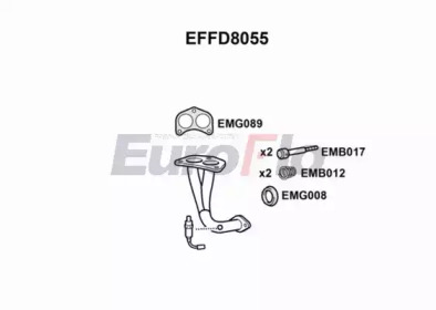 Трубка (EuroFlo: EFFD8055)