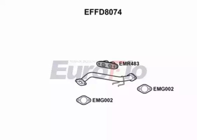 Трубка (EuroFlo: EFFD8074)