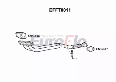 Трубка (EuroFlo: EFFT8011)