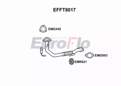 Трубка (EuroFlo: EFFT8017)
