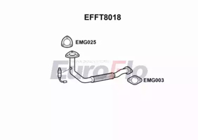 Трубка (EuroFlo: EFFT8018)