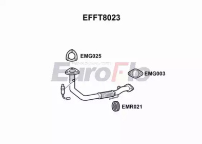 Трубка (EuroFlo: EFFT8023)