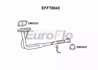 Трубка (EuroFlo: EFFT8043)