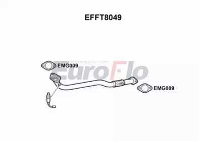 Трубка (EuroFlo: EFFT8049)