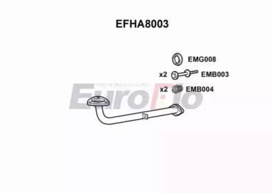 Трубка (EuroFlo: EFHA8003)