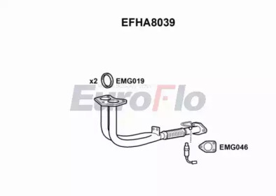 Трубка (EuroFlo: EFHA8039)