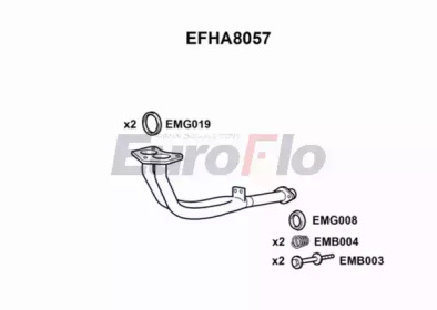 Трубка (EuroFlo: EFHA8057)