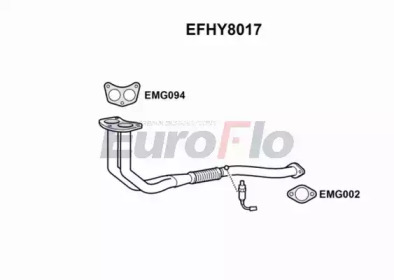 Трубка (EuroFlo: EFHY8017)