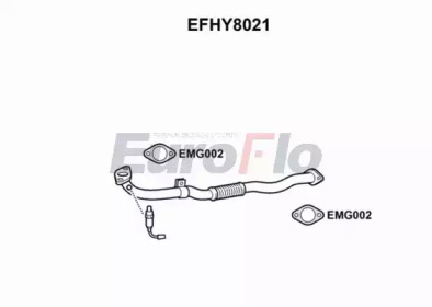 Трубка (EuroFlo: EFHY8021)