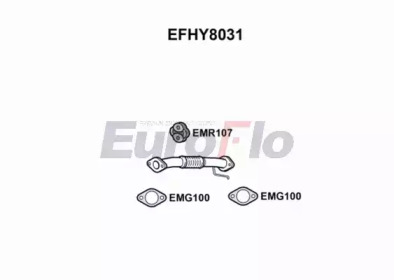 Трубка (EuroFlo: EFHY8031)