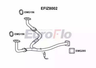 Трубка (EuroFlo: EFIZ8002)