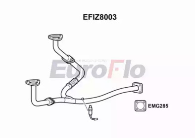 Трубка (EuroFlo: EFIZ8003)