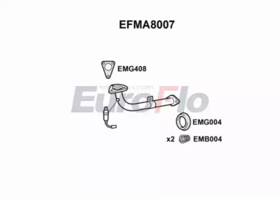 Трубка (EuroFlo: EFMA8007)