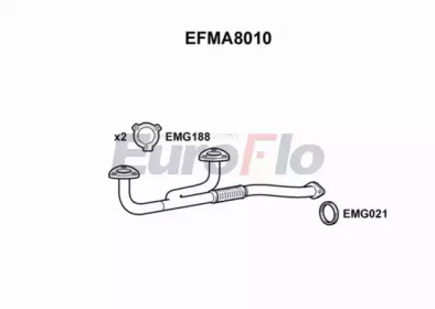 Трубка (EuroFlo: EFMA8010)