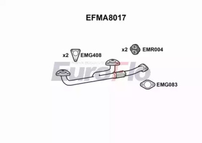 Трубка (EuroFlo: EFMA8017)