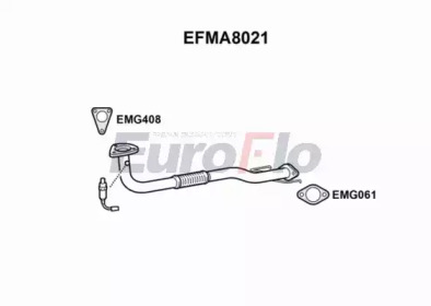 Трубка (EuroFlo: EFMA8021)