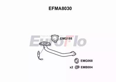 Трубка (EuroFlo: EFMA8030)