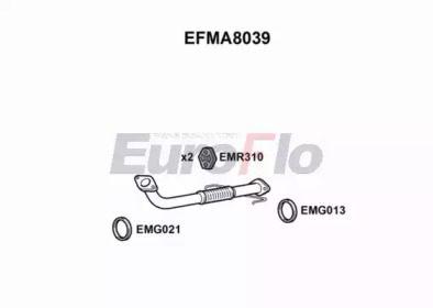 Трубка (EuroFlo: EFMA8039)