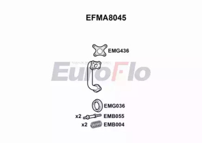 Трубка (EuroFlo: EFMA8045)